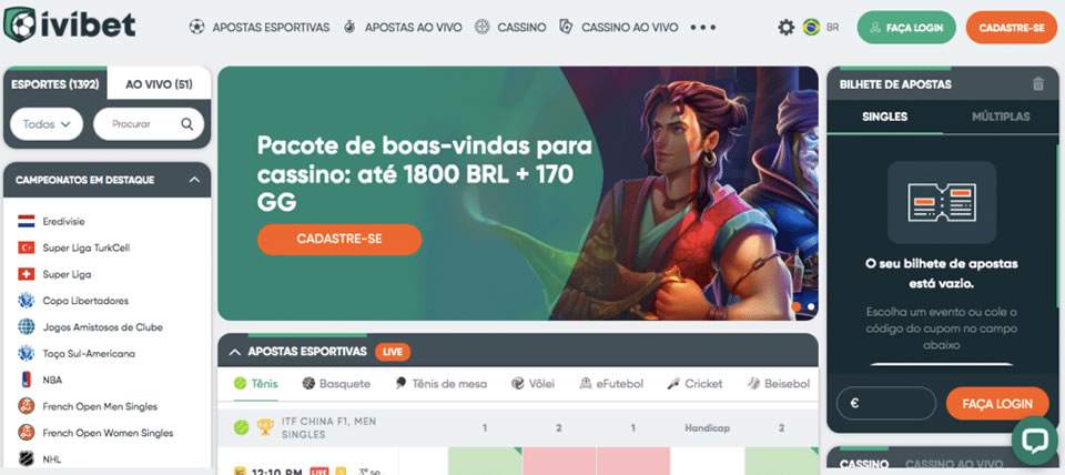 Neste sentido, podemos dizer que a plataforma não impressiona os seus utilizadores, uma vez que as probabilidades de eventos desportivos importantes encontradas na plataforma são médias, ou em alguns casos inferiores à média de todo o mercado.